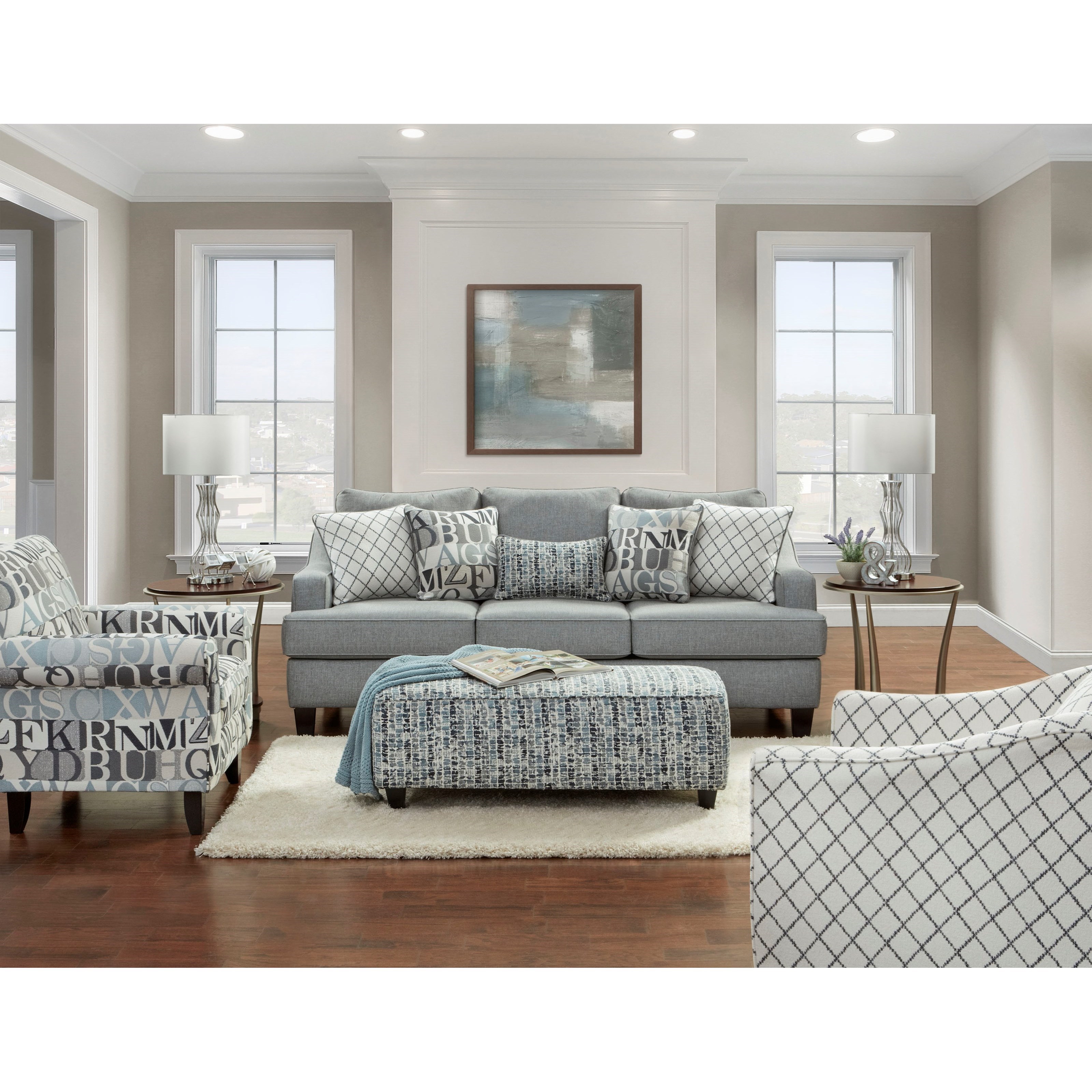 Grey queen sleeper on sale sofa